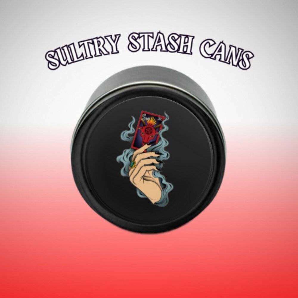 TAROT CARDS STASH JAR